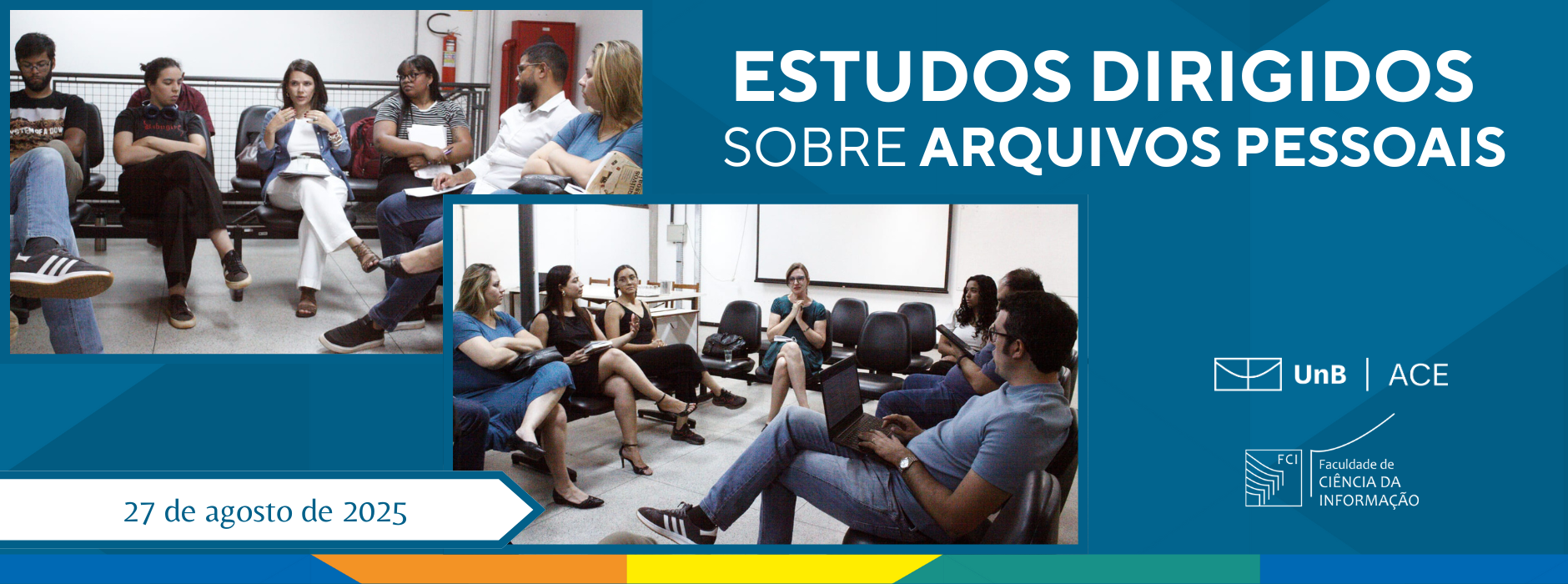 Arquivo Central promove Estudos Dirigidos sobre arquivos pessoais com participação de docentes da FCI