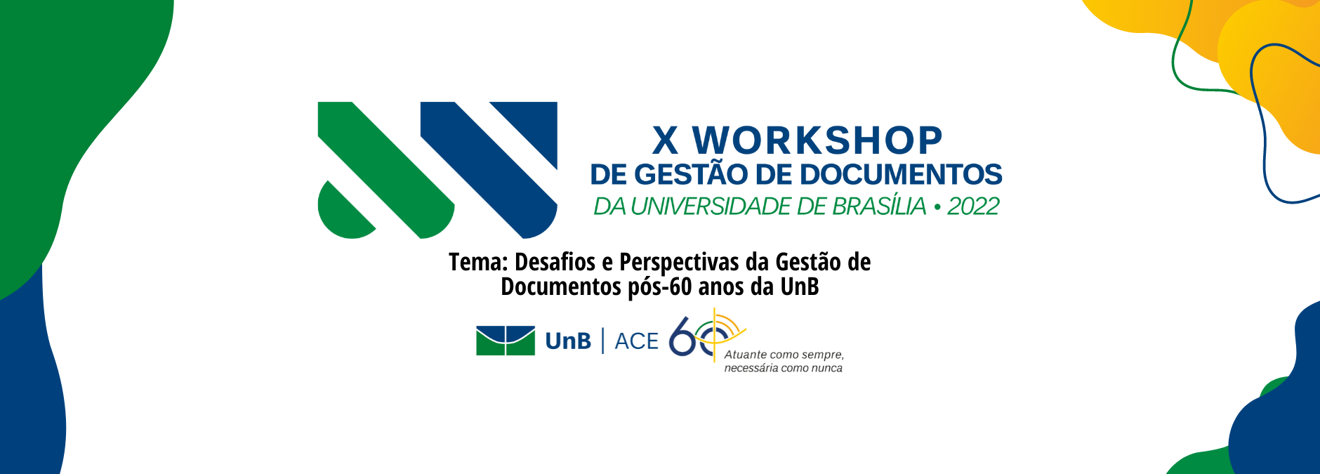 X Workshop de Gestão de Documentos da UnB