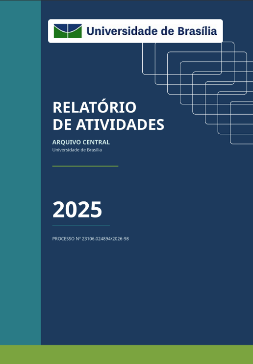 Capa do Relatório de Atividades 2025